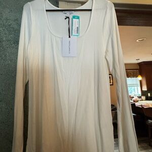 41 Hawthorn Cream Long Sleeve Top
